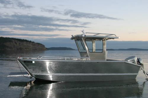 Barca professionale mezzo da sbarco - LC 6,1 - ALUTEC BOATS - fuoribordo / in alluminio