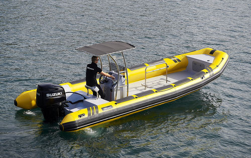 Barca professionale barca da lavoro - DV-65	 - TarponPro - barca di supporto per immersioni / motobarcapompa / fuoribordo