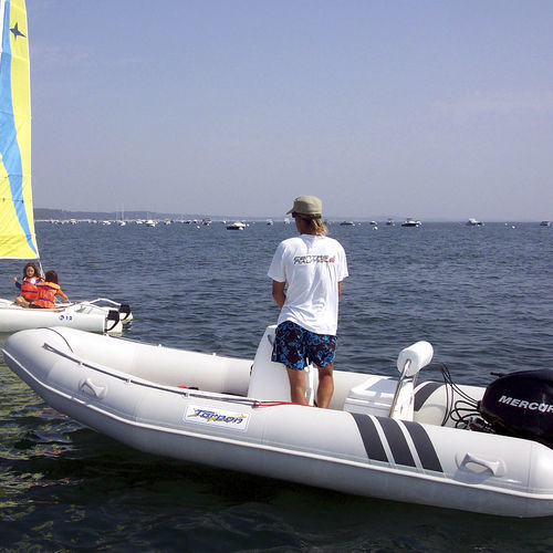 Gommone fuoribordo - PL-35	 - TarponPro - semirigido / open / con console centrale