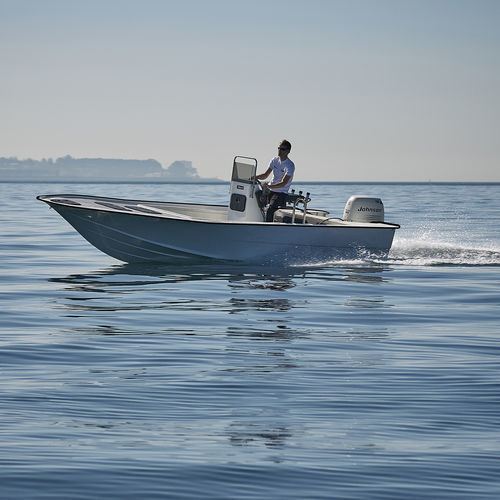 Barca open fuoribordo - SARGO - TarponPro - con console centrale / rapida / per la pesca