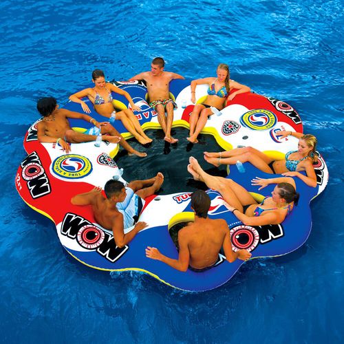 Gioco acquatico isola - TUBE A RAMA - WOW World of Watersports - per base turistica sportiva / gonfiabile