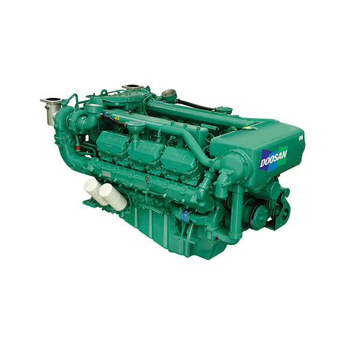 Motore ausiliare - 4AD222TI - HD Hyundai Infracore - diesel / da diporto / per barca professionale
