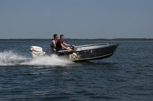 Lancia fuoribordo - AC-14 - Alunaut OÜ - open / per la pesca / in alluminio