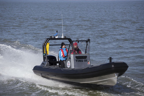 Gommone fuoribordo - A 6 - Alunaut OÜ - RIB / con console centrale / in alluminio
