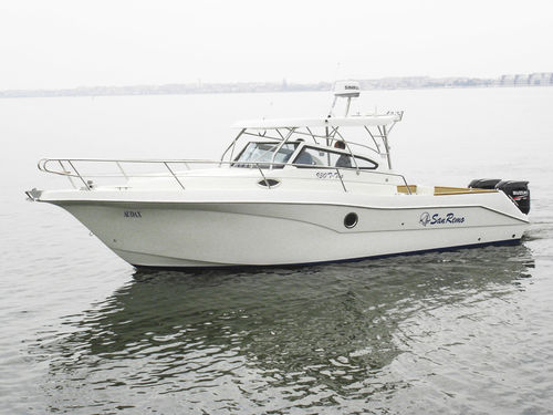 Cabin-cruiser fuoribordo - 930 T-Top - San Remo Boats - bimotore / con fly / con 4 cuccette