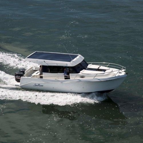 Cabin-cruiser fuoribordo - 860 Blue Sky - San Remo Boats - bimotore / hard-top / con 4 cuccette