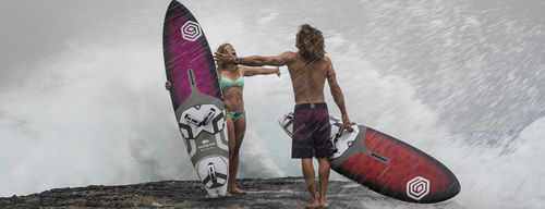 Tavola da windsurf da wave - CHAMELEON 5X - Novenove International - allround / quad fin / tri fin
