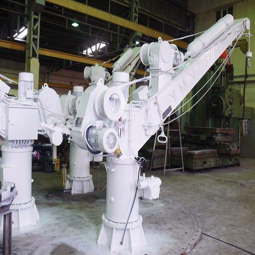 Gruetta per nave - RBDC - YMV CRANE AND WINCH SYSTEMS - per barca / per barca di salvataggio / per zattera di salvataggio