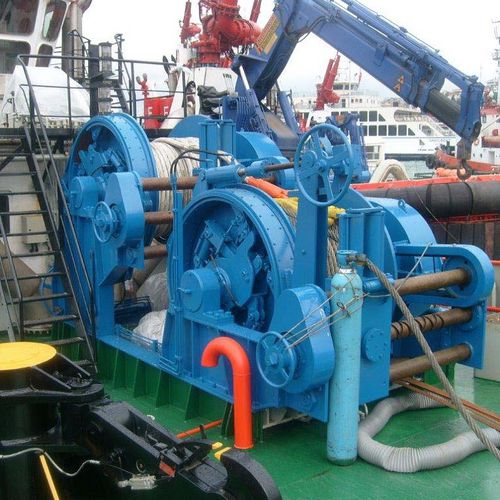Argano per rimorchio - TW - YMV CRANE AND WINCH SYSTEMS - per nave / per rimorchiatore / per manovra di ancore