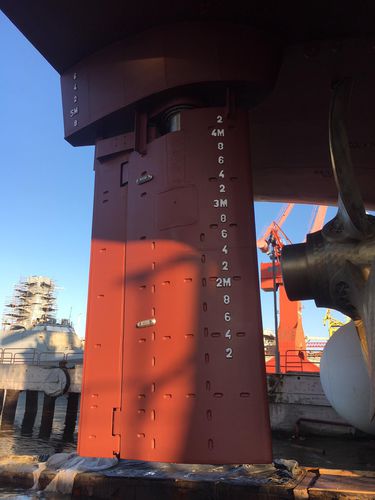 Timone tipo flap rudder - FR - YMV CRANE AND WINCH SYSTEMS - per nave