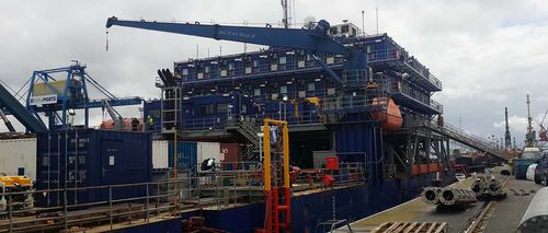 Gru telescopica - YMV CRANE AND WINCH SYSTEMS - con braccio / con braccio articolato / con braccio dritto