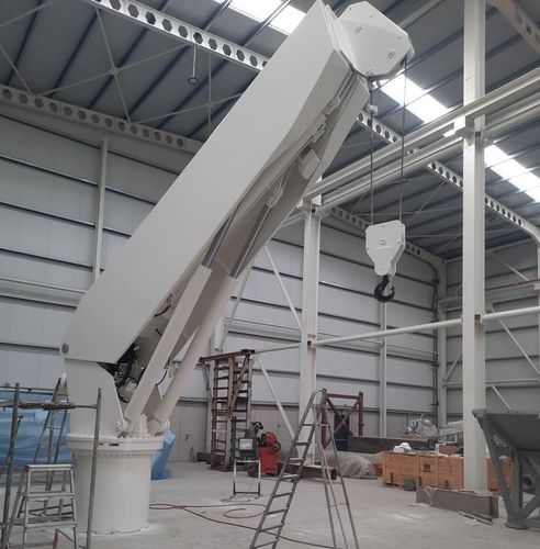 Gru per yacht - YMV-TSC/H-C90X9 - YMV CRANE AND WINCH SYSTEMS - di bordo / con braccio