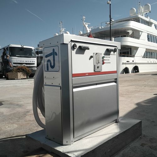 Sistema di scarico fisso - Eco-pump - AZURETREND | ECOTANK | EMERGENSEA | MONAWA - per marina / per barca / per cantiere navale