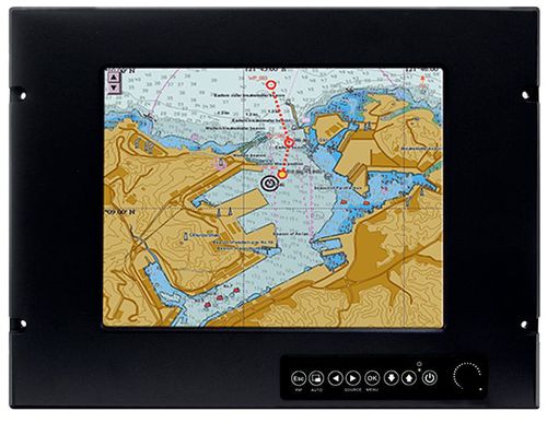 Schermo per nave - MCD-101 - Captec Ltd - multifunzione / 10" / touch screen