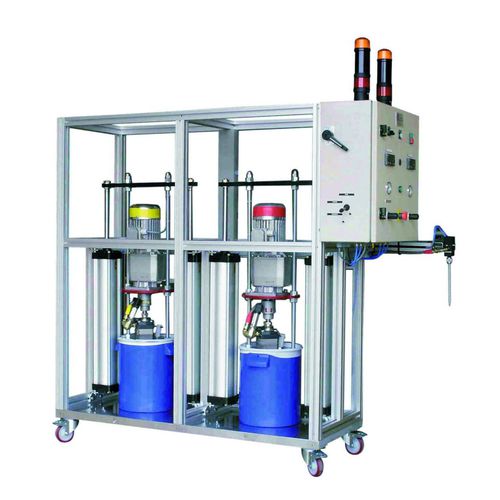 Dosatore-miscelatore resina - DPE HV  - ISOJET EQUIPEMENTS - con pompa a ingranaggi / elettronico / per cantiere navale