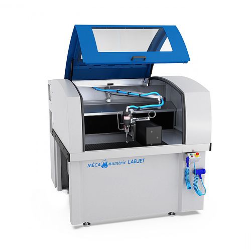 Macchina da taglio a getto d'acqua - LABJET - MECANUMERIC - elettrica / gomma / in plastica