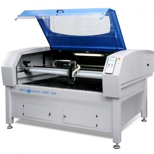 Macchina da taglio CNC - LASEC - MECANUMERIC - laser / elettrica / tessile