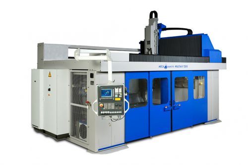 Centro di lavoro CNC - T SERIES - MECANUMERIC - a 5 assi / verticale / per compositi