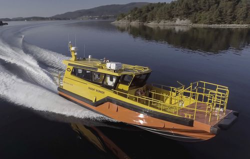 Barca professionale imbarcazione di servizio - ALUSAFE 1150 WF - Maritime Partner AS - entrobordo a idrogetto / in alluminio