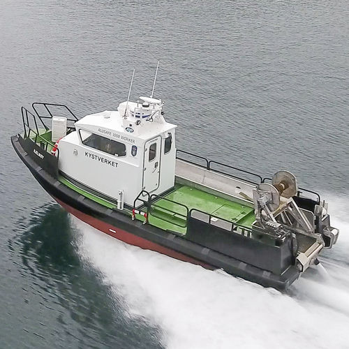 Barca professionale barca da lavoro - ALUSAFE 1000 WORK - Maritime Partner AS - entrobordo a idrogetto / in alluminio / semirigida