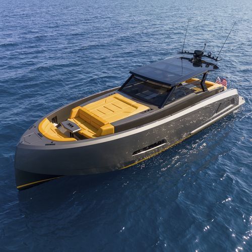 Cabinato entrobordo - 45 - Vanquish Yachts - bimotore / dislocante / open