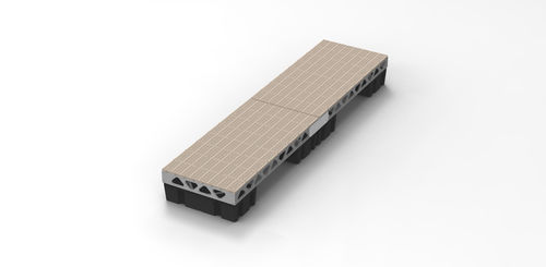 Pontile galleggiante - KFD4x16 - CanadaDocks™ - di ormeggio / per marina / in alluminio