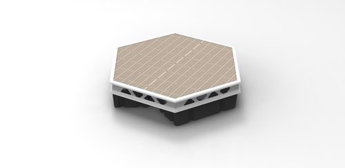 Pontile galleggiante - KHEX8x7-float - CanadaDocks™ - di ormeggio / per base turistica sportiva / in calcestruzzo