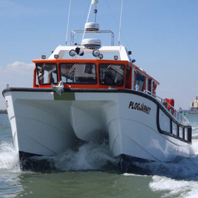 Barca professionale barca di trasporto logistico - Plogjarnet - Catapult Catamarans Marine Projects Ltd - catamarano / entrobordo