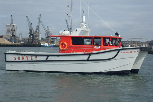 Barca professionale imbarcazione di servizio - Geosurveyor IV - Catapult Catamarans Marine Projects Ltd - catamarano / entrobordo