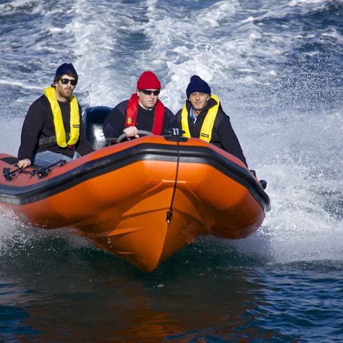 Gommone fuoribordo - DR-500 - Vanguard International - semirigido / open / con console jockey