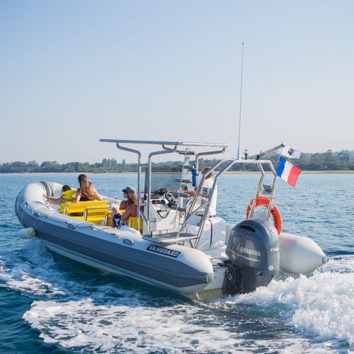 Gommone fuoribordo - DR-760  - Vanguard International - semirigido / con console centrale / open