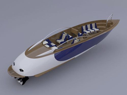 Tender per yacht entrobordo - Walth 1075 Crew Tender - Walth Boats - monomotore / con dual console / in legno