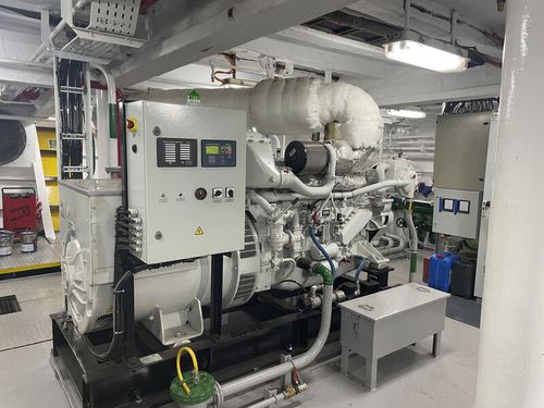 Gruppo elettrogeno diesel - BAUDOUIN engine based - SIA ”RĪGAS DĪZELIS DG” - per barca / per nave / 50 Hz
