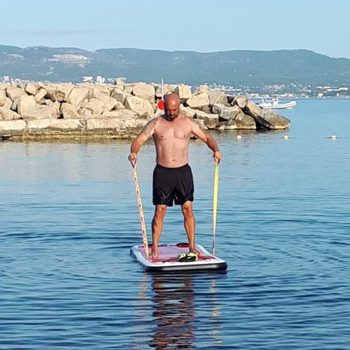 Piattaforma per fitness - TIKI FACTORY - gonfiabile / per barca / per yacht