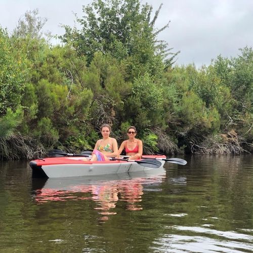 Kayak sit-on-top - 17 DOUBLE - TIKI FACTORY - gonfiabile / da mare / per acqua piatta