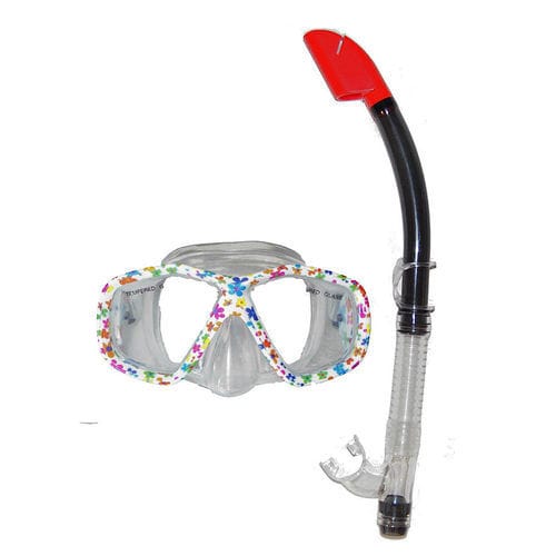 Maschera per snorkeling a due lenti - BAILA PACK - TIKI FACTORY