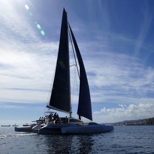Sailing-yacht trimarano - 60 - Rapido Trimarans Limited - da crociera / con 2 cabine / con poppa aperta