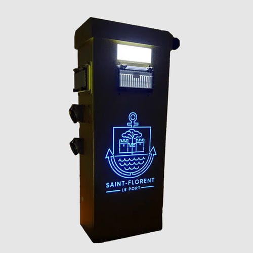 Colonnina di illuminazione - OCTAN XL - GAPE - di distribuzione elettrica / di distribuzione di acqua / per pontile
