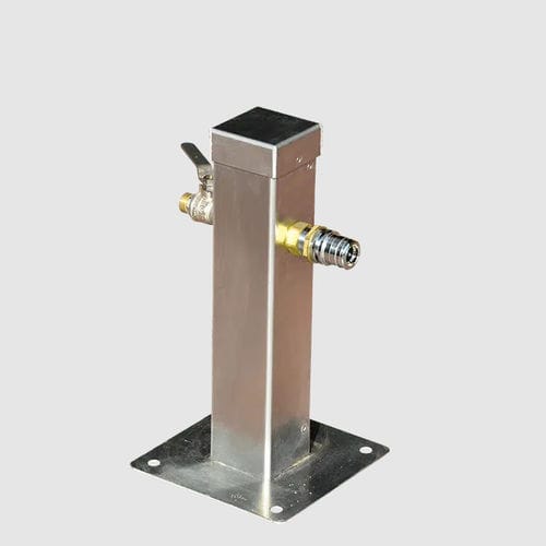 Colonnina di distribuzione di acqua - GAPE - per pontile / in alluminio