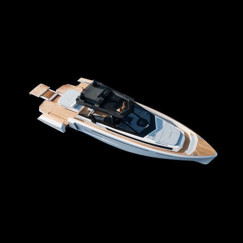 Motor-yacht da crociera - R6 - Evo Yachts - open / con doppio ponte a terrazza / IPS POD