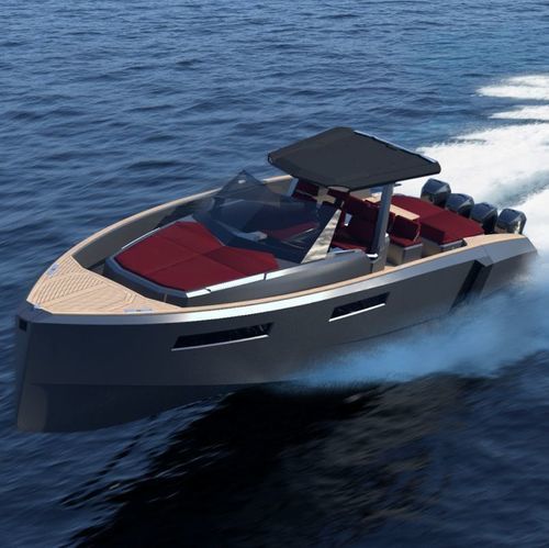 Cabinato fuoribordo - R4 CC - Evo Yachts - diesel / bimotore / trimotore
