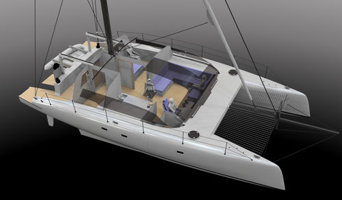 Catamarano - D1495Acessible - Multimarine Manufacturing LTD - da crociera