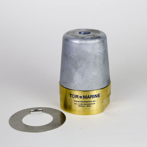 Anodo sacrificale per barca - TOR MARINE SRL - in zinco / di ottone / in acciaio inossidabile