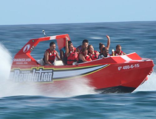 Barca professionale battello turistico - 626 SS JET - SHARKSILVER ALUMINIUM BOATS - entrobordo a idrogetto / in alluminio