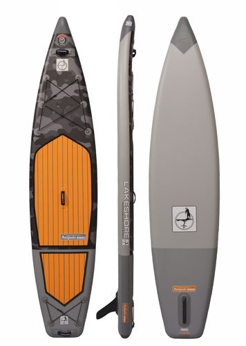 SUP gonfiabile - PATHFINDER - Lakeshore Paddleboard Company - allround / per adulto / multicolore