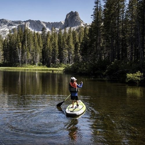 SUP gonfiabile - MR. TOAD'S WILD RIDE - Lakeshore Paddleboard Company - da pesca / per bambini / multicolore