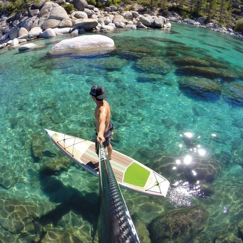 SUP allround - WET WOODY SPORT - Lakeshore Paddleboard Company - per adulto / multicolore / individuale