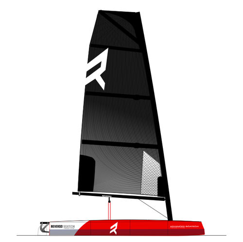 Deriva smontabile - REVERSO AIR&reg; KARMA RED - Reverso Project - singola / per due persone / skiff