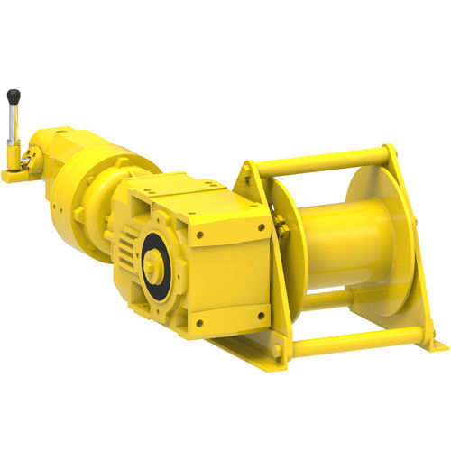 Argano per nave - A 30 GP2 / A 30 LV - Emce Winches - per rimorchio / motore pneumatico / a singolo tamburo