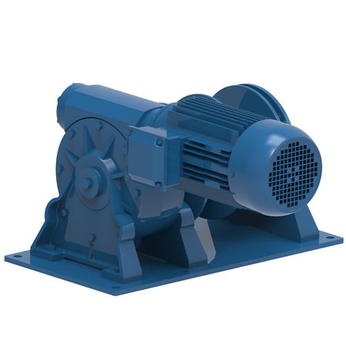 Argano per nave - AW 1000 ES / AW 1000 ES 2X - Emce Winches - per dragaggio / con motore elettrico / a singolo tamburo